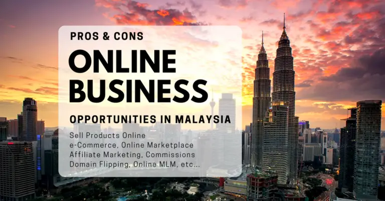 Online business opportunity Malaysia latest update