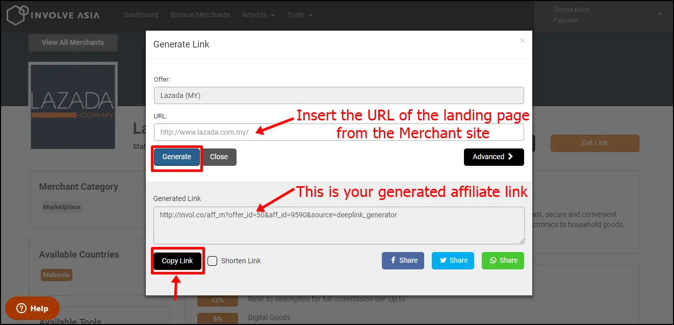 how-to-generate-affiliate-link