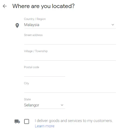 Location-Google-Business