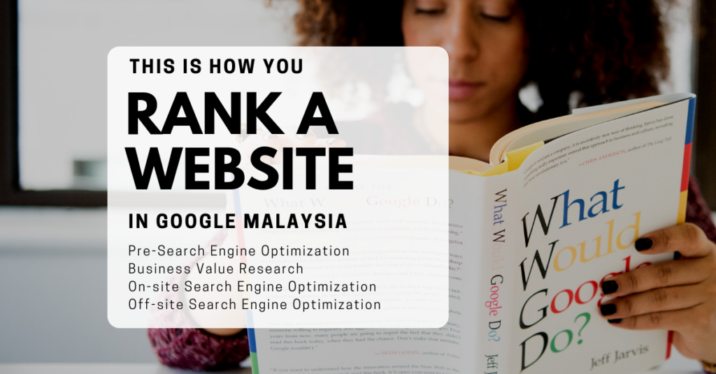 How to rank a website in Google Malaysia