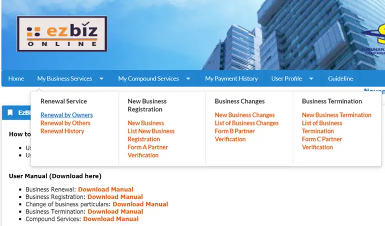 Renewal Service by ezBiz